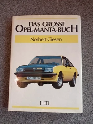 Opel Manta, Das Große Buch, Norbert Giesen, Heel Verlag - Bild 1 von 4