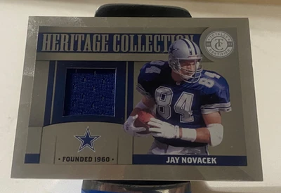 2012 Panini Totally Certified Jay Novacek Heritage Patch /249 - Image 1 of 4