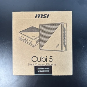 MSI Cubi 5 Mini PC: Intel Core i5-10210U 8GB Memory 256GB SSD WiFi 5 - Sealed - Picture 1 of 5