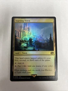 Starting Town Foil Final Fantasy MTG - Picture 1 of 10