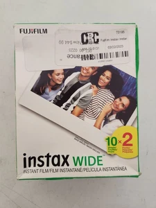 Fujifilm instax Wide Instant Film 2 Packs of 10 Sheets 20 Photos EXP 11/24 - Picture 1 of 3