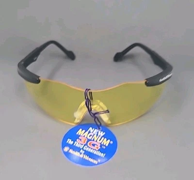 Smith & Wesson 61011 Magnum 3G, Safety Glasses Anti-Scratch, Amber Lens - Image 1 of 4