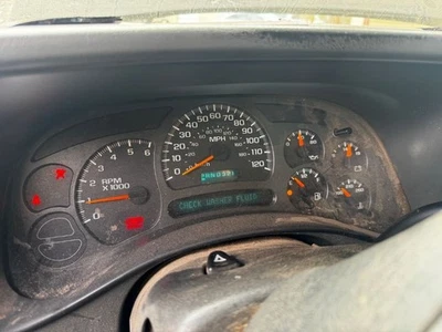 Used Speedometer Gauge fits: 2004 Chevrolet Avalanche 1500 cluster MPH US market - Image 1 of 4