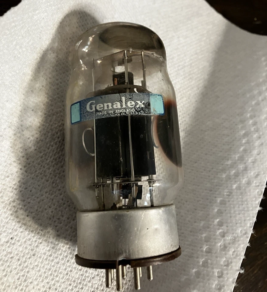 1 - TUBO DE AUDIO VINTAGE GENALEX / GEC KT88 INGLATERRA / PIN CENTRAL ROTO Foto 1 de 4