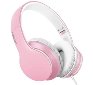 LORELEI X6 Over-Ear Headphones with Microphone, Lightweight Foldable - Picture 1 of 5