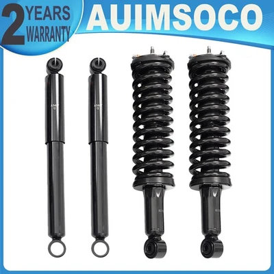 4X Front Strut w/ Coil Spring + Rear Shocks Assembly For 1995-2004 Toyota Tacoma - Image 1 of 4