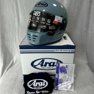 Arai Rapide NEO Full Face Helmet M:57-58cm Ice Blue New From Japan - Picture 1 of 11