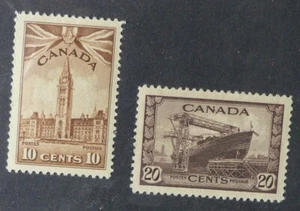 Stamps : Canada #383 MH #386 MLH IRST805 - Picture 1 of 1