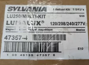 Sylvania LU250/Multi-Kit Lumalux 47357-4 Ballast Kit 120/208/240/277 V Magnetic - Picture 1 of 3