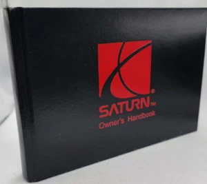 Saturn Car Owner’s Handbook Manual 1996 Hardcover schöner Zustand RAR Historie - Bild 1 von 18