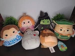 Original Squishmallows 8" Wizard Of Oz 85th Anniversary 6 pc Set Wicked - Picture 1 of 11