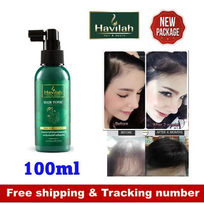 New Havilah Hair Tonic Herbal Anti-Hair Fall New Hair Growth Thicken Balancing - Image 1 of 4