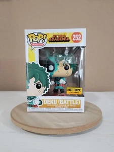 Funko Pop Deku Battle 252 My Hero Academia Hot Topic Exclusive Animation New - Picture 1 of 6