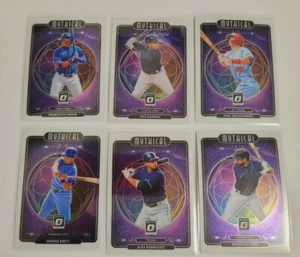 2021 Donruss Optic Mythical 6 Card Lot: M7 M4 M10 M12 M13 M23 L3 - Bild 1 von 2