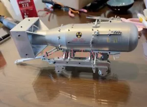 1:12 WWII US Little boy Nuclear Bomb Atomic Bomb Metal Assembly Model - Picture 1 of 12