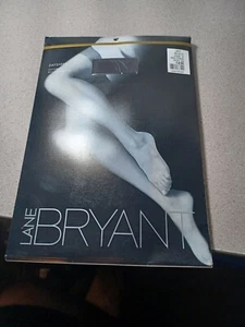 De colección Lane Bryant Day Transparente Invisible Reforzado Dedos Negro Talla D - Imagen 1 de 2