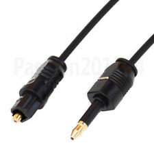1M 3Ft Toslink Male to Mini Plug 3.5mm Male Digital Optical SPDIF Audio Cable