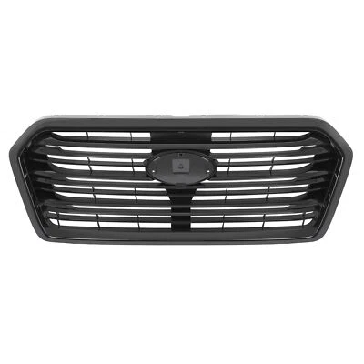 For Subaru Ascent 4-Door 2019-2022 Front Bumper Upper Grille All Glossy Black - Изображение 1 из 4