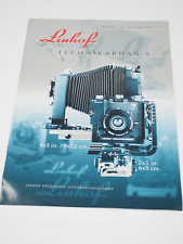 Linhof Technikardan S - Sales  Brochure