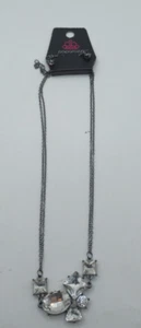 Paparazzi Jewelry Rhinestone Necklace and Earring - Picture 1 of 3