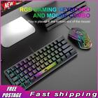 Motingdi K61 Rgb Kabelgebundene Tastatur 60% 62-Tasten-Ergonomische Gaming Lapto