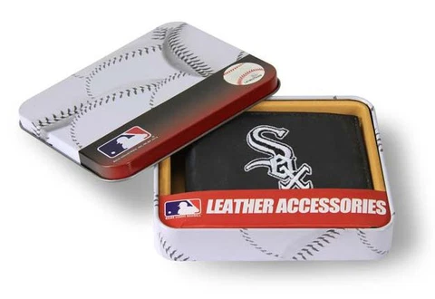 Chicago White Sox MLB Embroidered Leather Billfold Bi-fold Wallet ~ New Cover