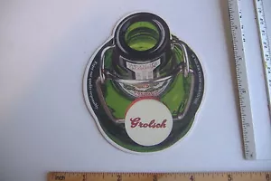 ~GROLSCH~MONTAÑA RUSA DE CERVEZA DE CARTÓN~ - Imagen 1 de 2
