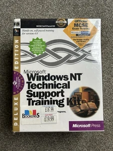 Kit de entrenamiento de soporte técnico Microsoft Windows NT edición de lujo nuevo 🖥️ - Imagen 1 de 6