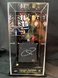 WWE Shinsuke Nakamura NXT Takeover Autographed Acrylic Canvas Display Signed3/12 - Picture 1 of 5