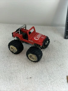 VINTAGE COCA-COLA TOUGH RIDERS JEEP - HARTOY DIE CAST JEEP 1979 - Picture 1 of 2