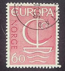 Stamp Europa Cept Norway  1966 - Picture 1 of 1
