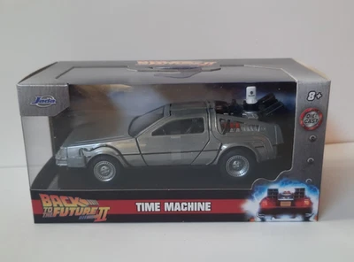 Time Machine Back to the future 2 Ritorno al futuro Jada Toys scala 1:32 maclama - Immagine 1 di 4