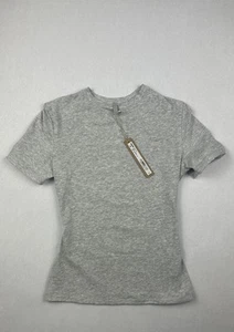 Skims Cotton Jersey T-Shirt - Light Heather Grey - Small - Picture 1 of 2