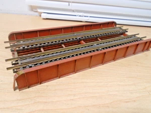 Akane Japan Messing zweigleisig 10" lange TRÄGERBRÜCKE - Bild 1 von 9