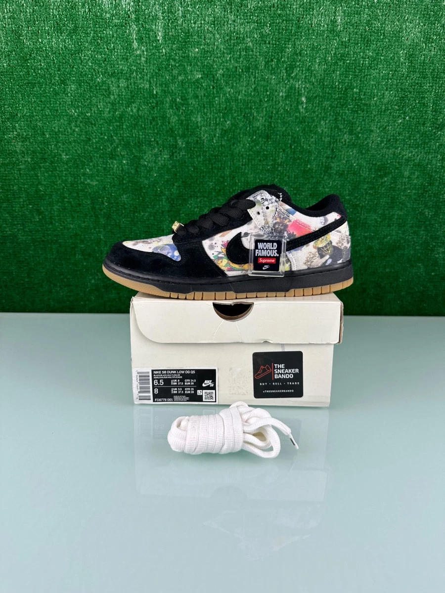 スケートボード Supreme NIKE SB Rammellzee Dunk low 27 Nike SB x Supreme Dunk Rammellzee - The Drop Date