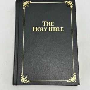 Holy Bible Authorized KJV World Publishing Company Red Letter Edition Vintage - Foto 1 di 8