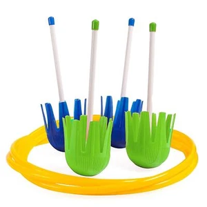 4pc Lawn Dart Giant Outdoor Garden Game Family Fun Summer Beach Activity Game - Picture 1 of 3