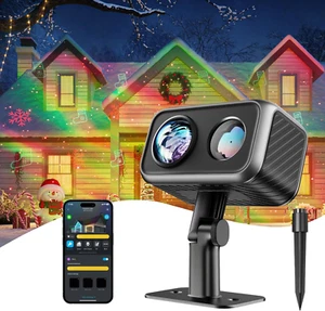 Outdoor Projector Light, Christmas Laser and Aurora Projector Light for Outdoor - Picture 1 of 9