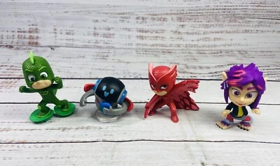 PJ Masks Owlette, Gekko, Wolfy und Roboter Actionfigur 4 Stück Disney Junior (h - Bild 1 von 2