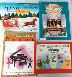 LOTE 4 Dedos Meñiques Enseñando Tocar Disney Tunes, 3er Desfile, Nivel Libro Lección - Imagen 1 de 4