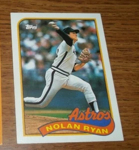 Tarjeta Topps de Nolan Ryan 1989 #530 Astros  - Imagen 1 de 2