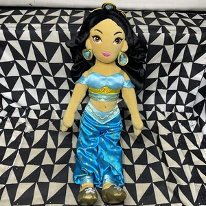 Jasmine Aladdin Plush Stuffed Animal Walt Disney 15 inch Princess Soft Doll - Picture 1 of 8