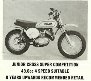 Italjet Early 70’s Project  Junior  Crosser