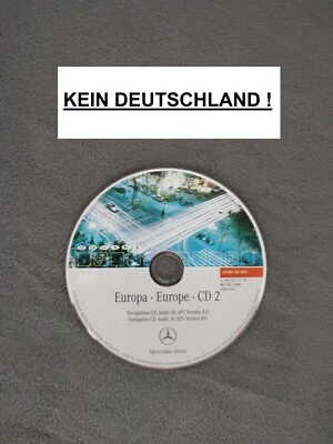 CD Navigation MERCEDES AUDIO 50 APS NTG2 SCANDINAVIA POLEN TSCHECHIEN 2004 V4.0 - Bild 1 von 2