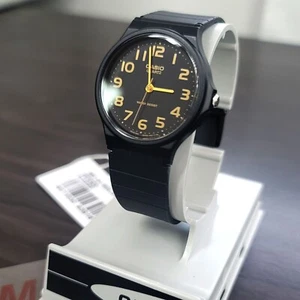 Casio Resin Analog Unisex Men Watch Original New Black MQ-24-1B2LDF - Picture 1 of 10