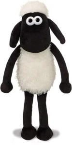 Aurora Shaun das Schaf 12 Zoll Plüsch-Kuscheltier, schwarz-weiß - Bild 1 von 4