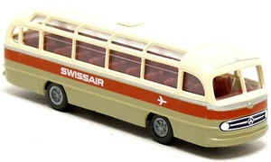Brekina 95288 MB Mercedes Benz Bus O 321 Swissair Reisebus Schweiz CH  1:87 H0 - Picture 1 of 3