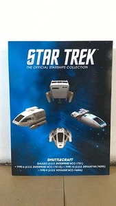 *#1 STAR TREK STARSHIPS COLLECTION SPECIAL SHUTTLECRAFT 4-PACK SET ENTERPRISE - Picture 1 of 1