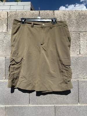 Pantalones Cortos Carga Marmot Para Hombres Talla 36 Bolsillos Fatiga Marrón Senderismo Aire Libre Gorpcore Foto 1 de 4