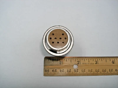 ITT Cannon 9 Pin Connector Standard K Series GK-9 Sure Seal - Image 1 of 3